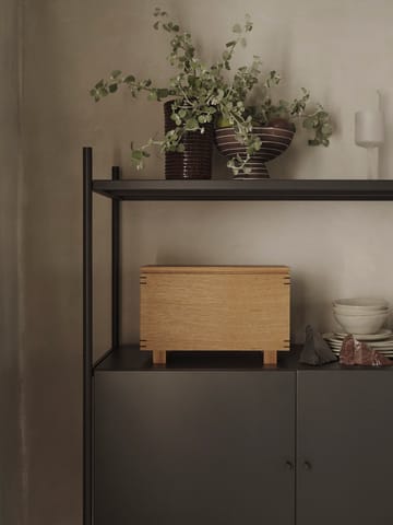 Brura skål Ø21,5 cm - Coffee-white - Ferm Living