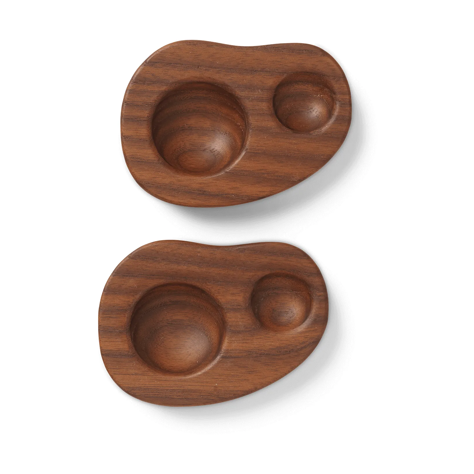 Cairn äggkopp 2-pack, Dark brown Ferm Living