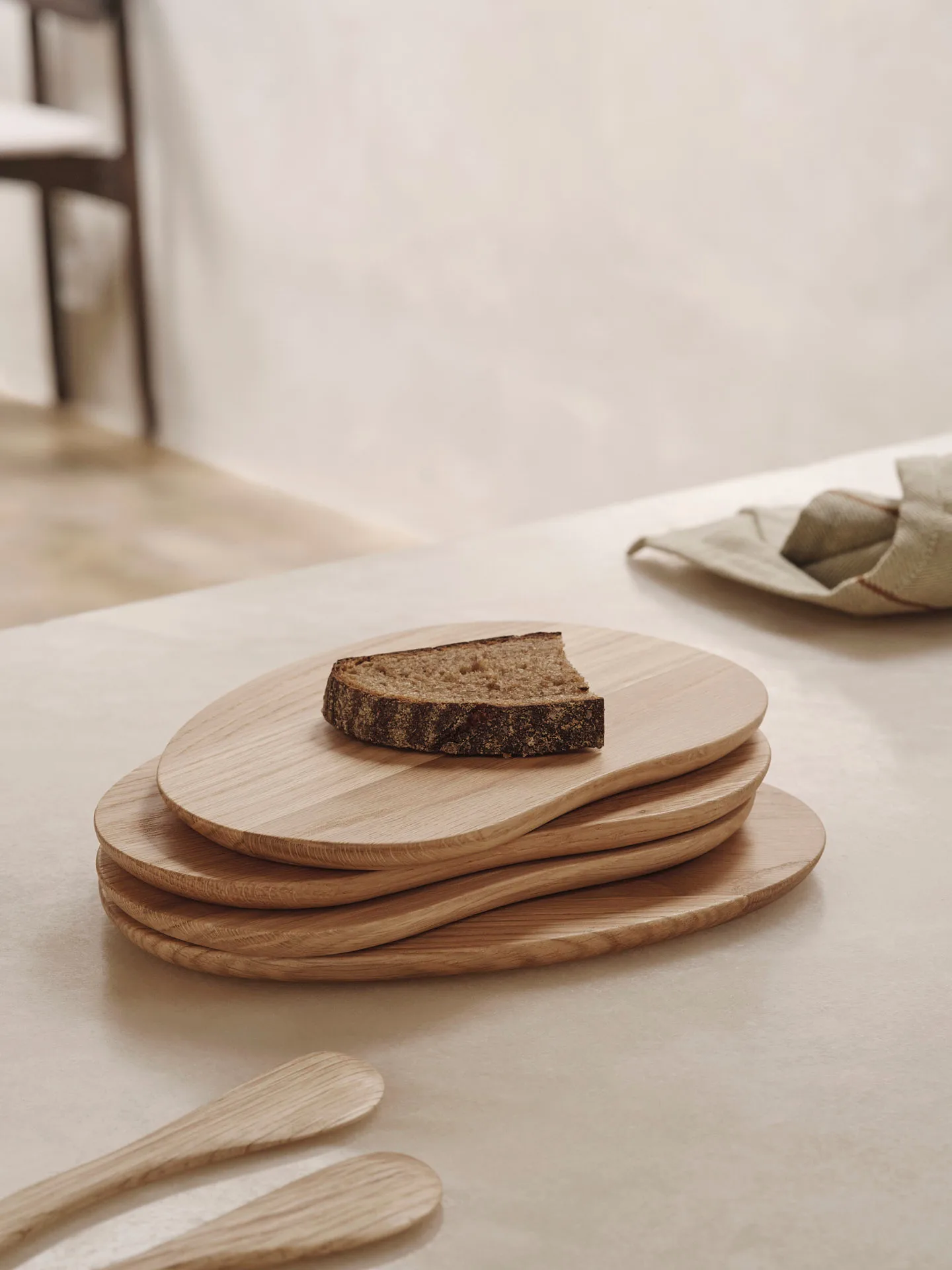 Cairn butter boards bricka 4-pack, Oak Ferm Living