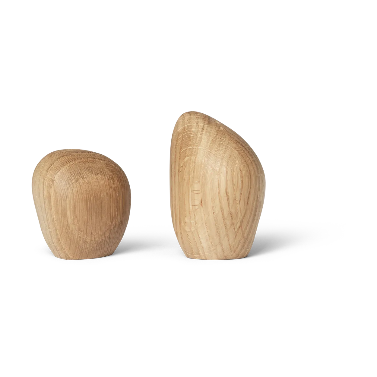 Ferm Living Cairn salt- och pepparkar 2 delar Oak