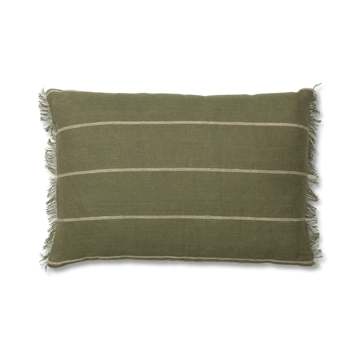 Ferm Living Calm kuddfodral 40×60 cm Olive-Off-white