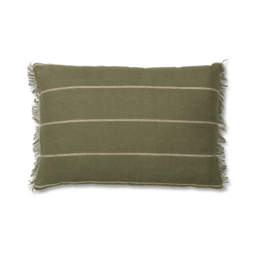 Ferm Living Calm kuddfodral 40×60 cm Olive-Off-white