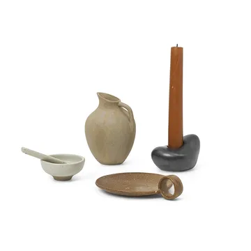 Ceramic adventsgåvor 4 delar - Multi - Ferm Living