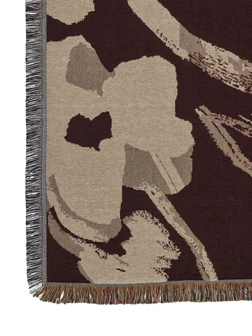 Cilla pläd - Dark pecan, 120x170 cm - Ferm Living