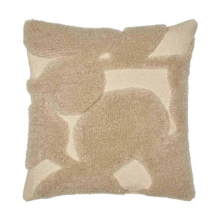 Cilla tufted kudde - Off-white-parchment, 50x50 cm - Ferm Living