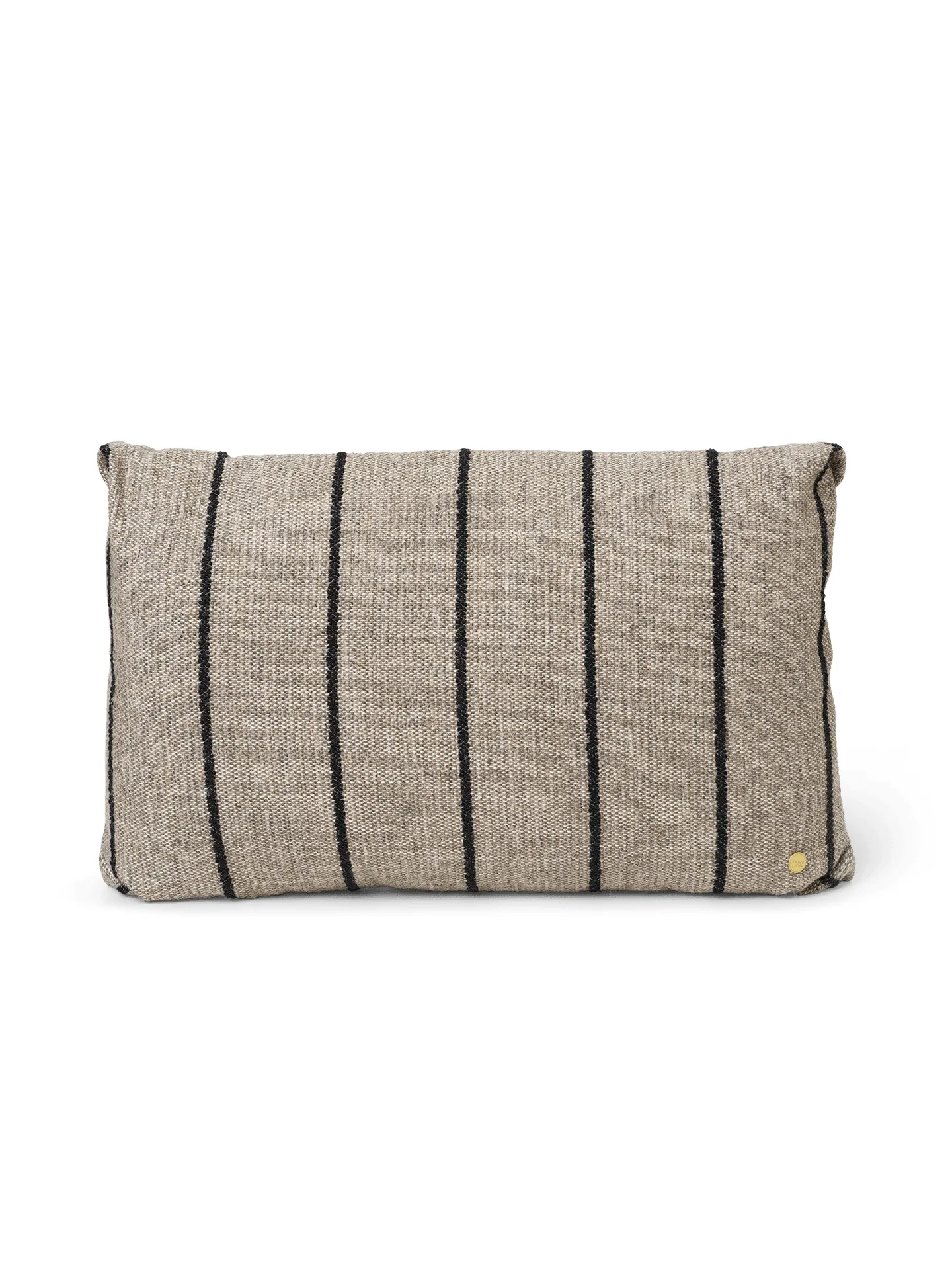 Clean kudde Pasadena 60x40 cm, Sand-svart Ferm Living