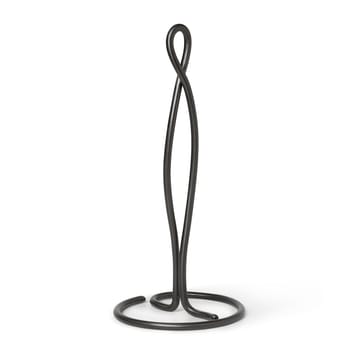 Curvature hushållspappershållare - Svart mässing - Ferm Living