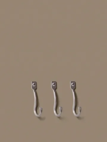 Curvature krok 3-pack - Stainless steel - Ferm Living
