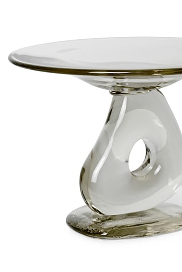 Damo glass centerpiece fat - Clear - Ferm Living