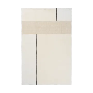 Ferm Living Dela filt 120×170 cm Natural-Off-white