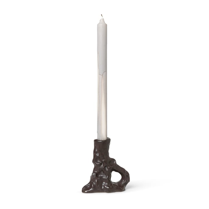 Dito ljusstake, Dark Brown Ferm Living