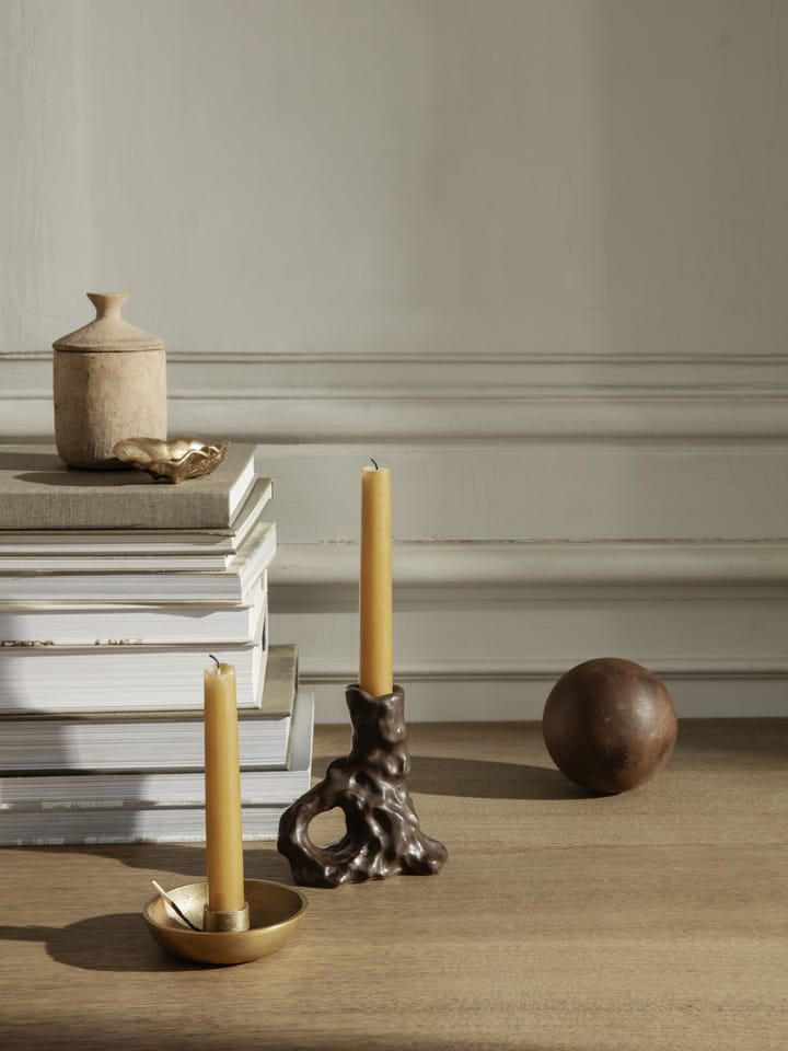 Dito ljusstake, Dark Brown Ferm Living