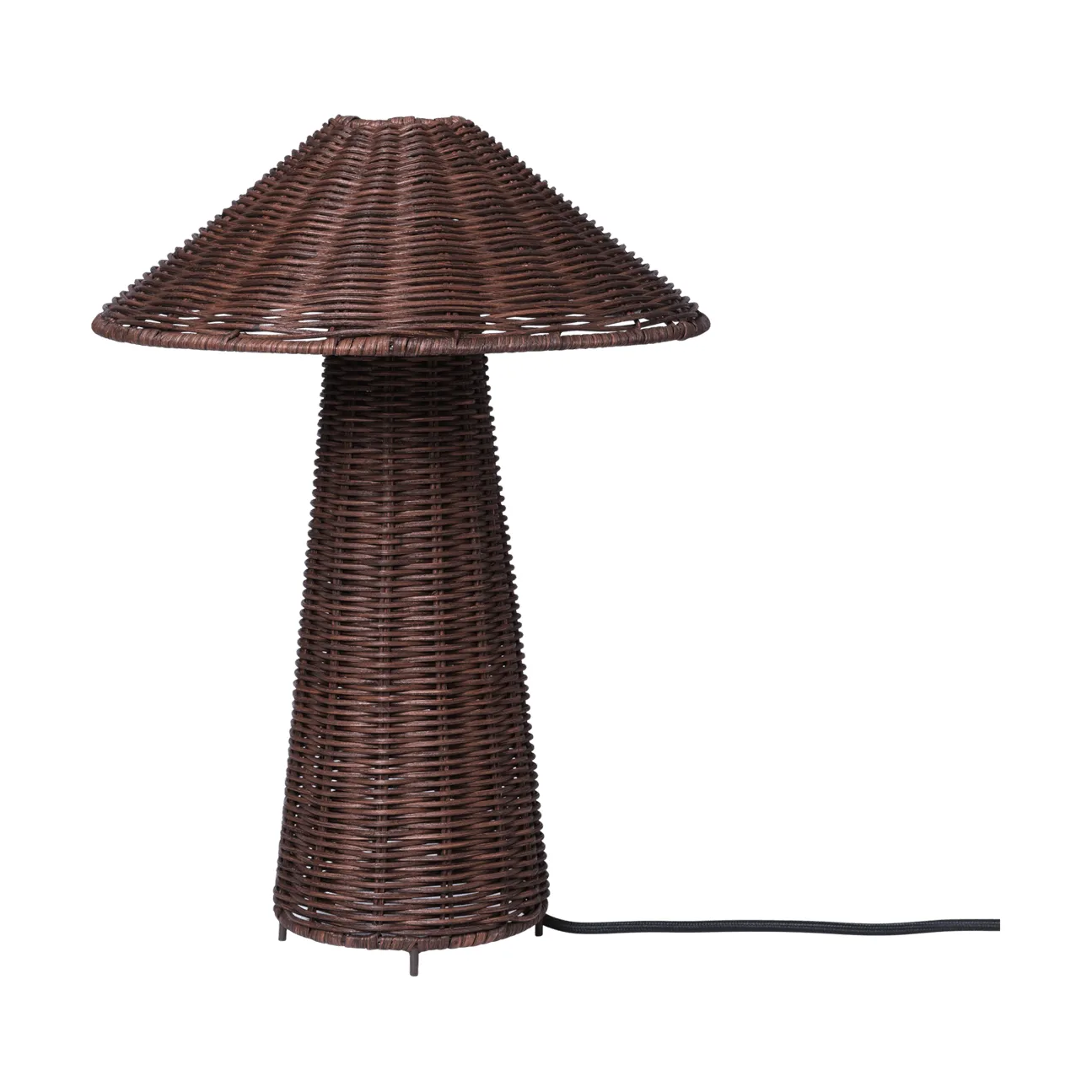 Duo bordslampa, Dark brown Ferm Living