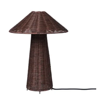Duo bordslampa - Dark brown - Ferm Living