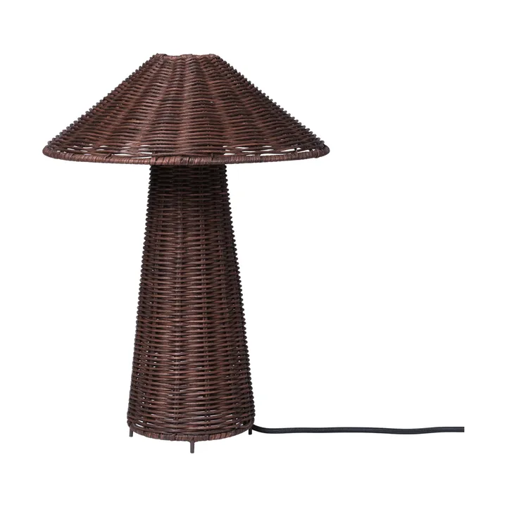 Duo bordslampa - Dark brown - Ferm Living