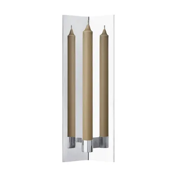 Eddy väggljusstake - Mirror polished - Ferm Living