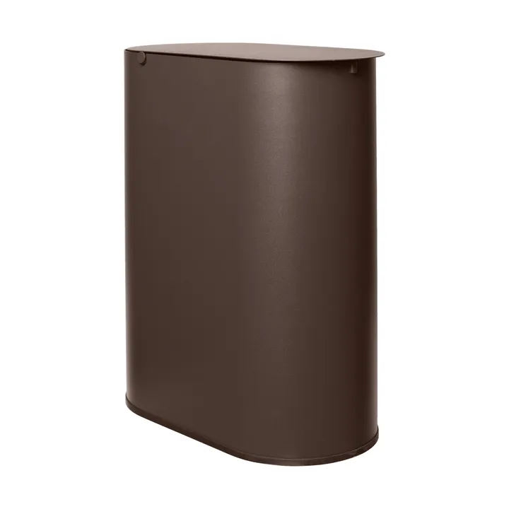 Enkel soptunna medium - Dark chocolate - Ferm Living