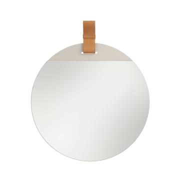 Enter spegel brun - stor - Ferm Living