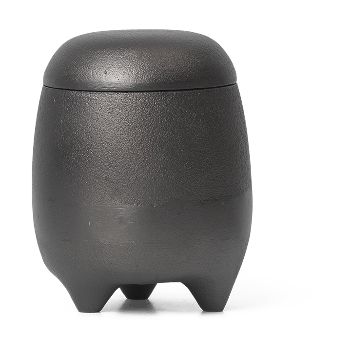 Evoke ljus i burk, Blackened Aluminium Ferm Living