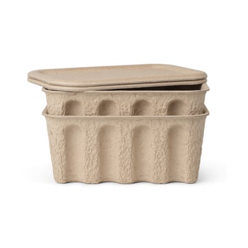 Ferm Living Ferm förvaringslåda papper liten 2-pack Brun