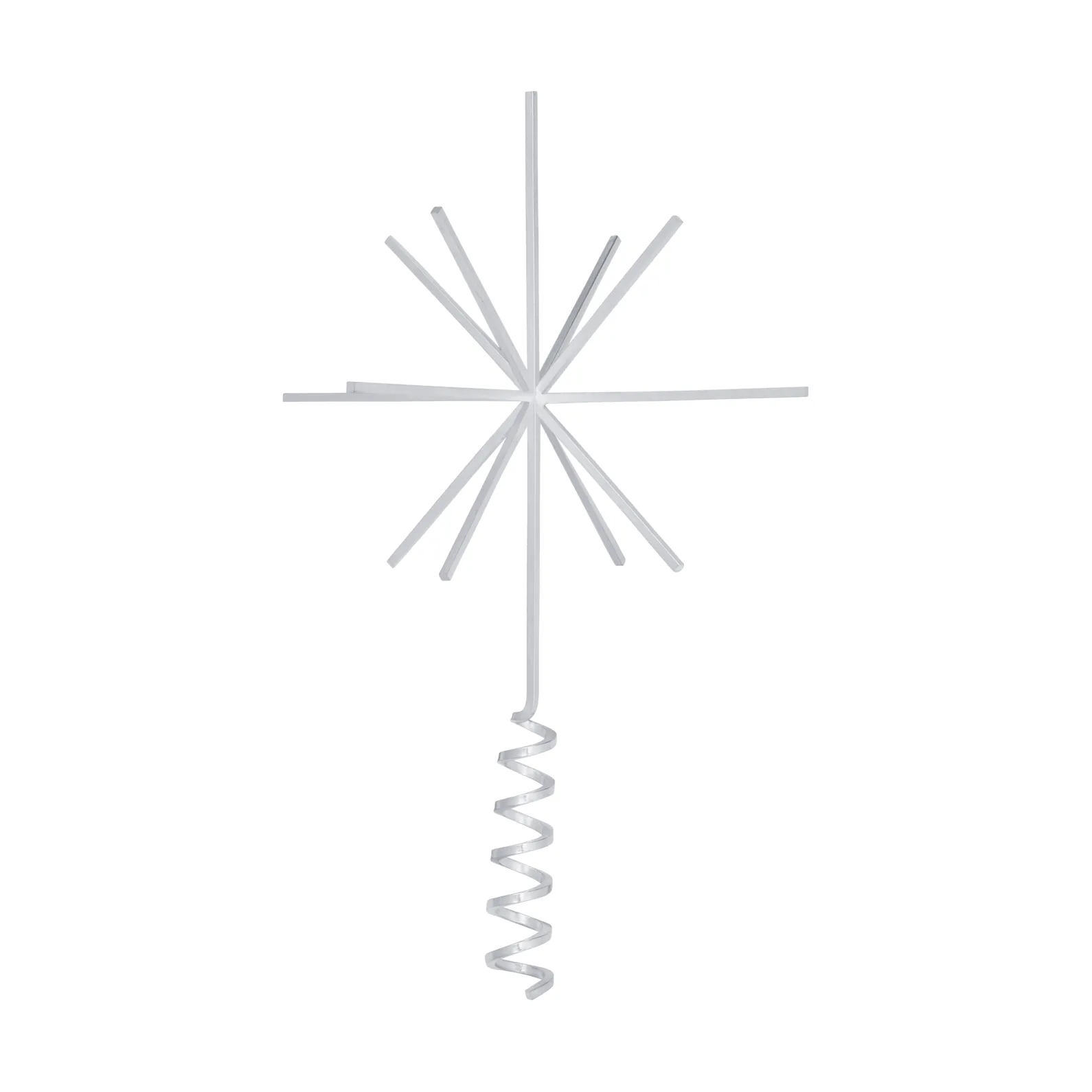 Ferm Living julgransstjärna mässing, Silver Ferm Living
