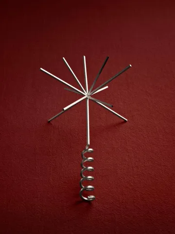 Ferm Living julgransstjärna mässing - Silver - Ferm Living