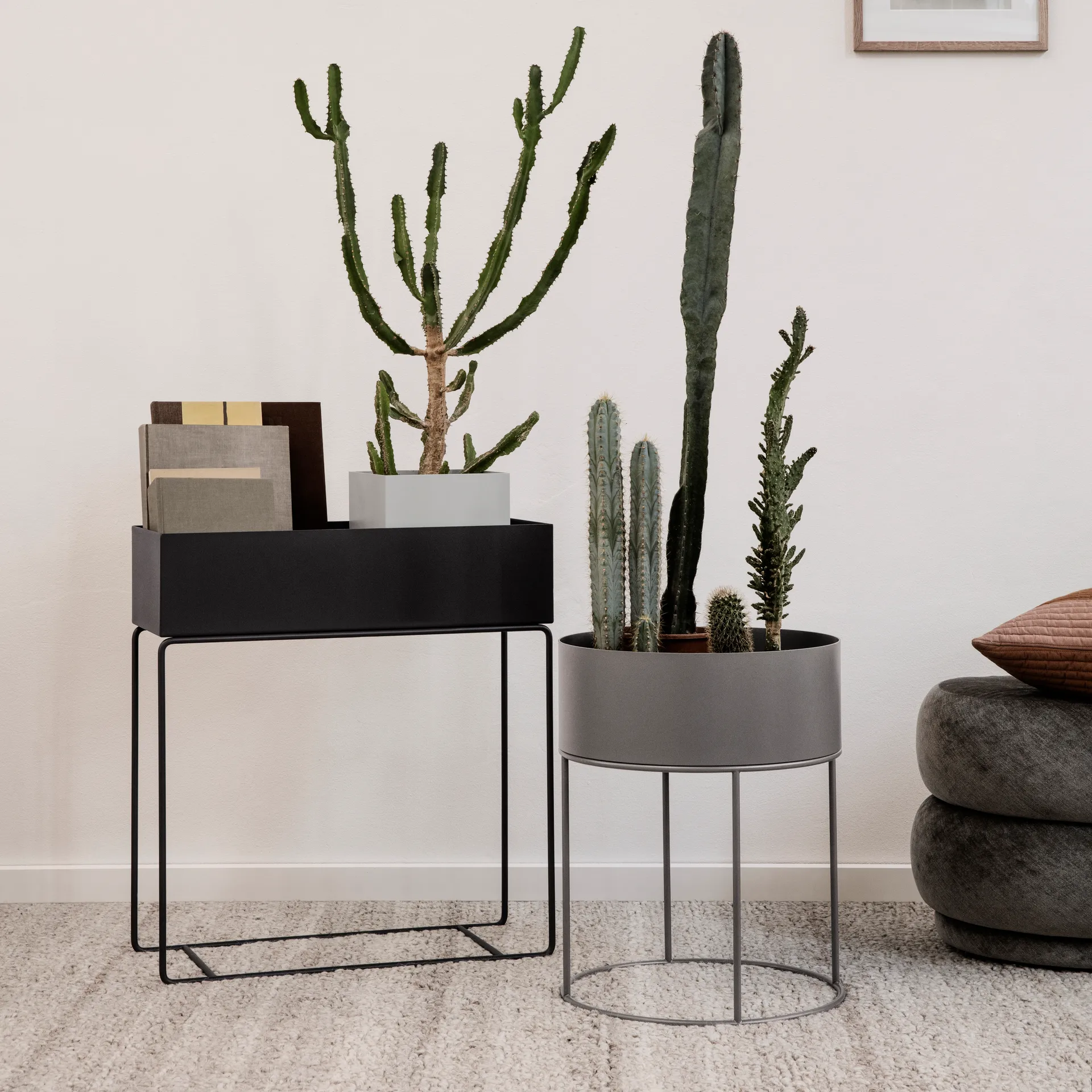 Ferm Living plant box, Black (svart) Ferm Living