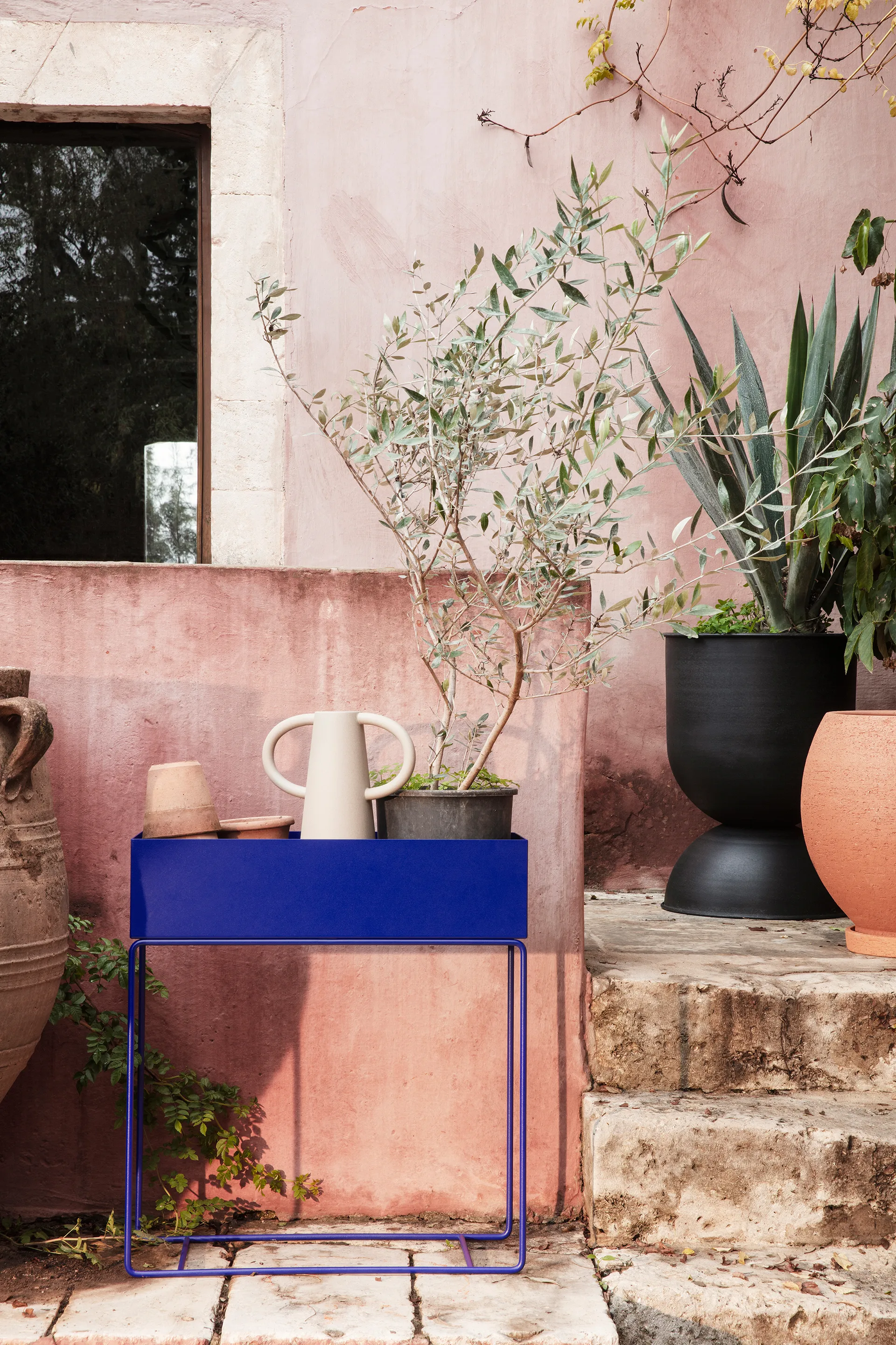 Ferm Living plant box, Bright blue Ferm Living