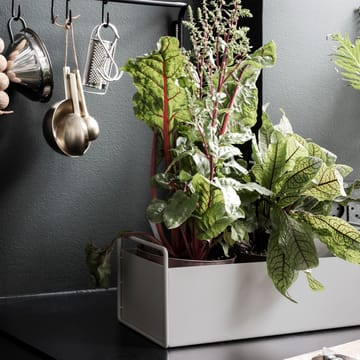 Ferm Living plant box small - ljusgrå - Ferm Living