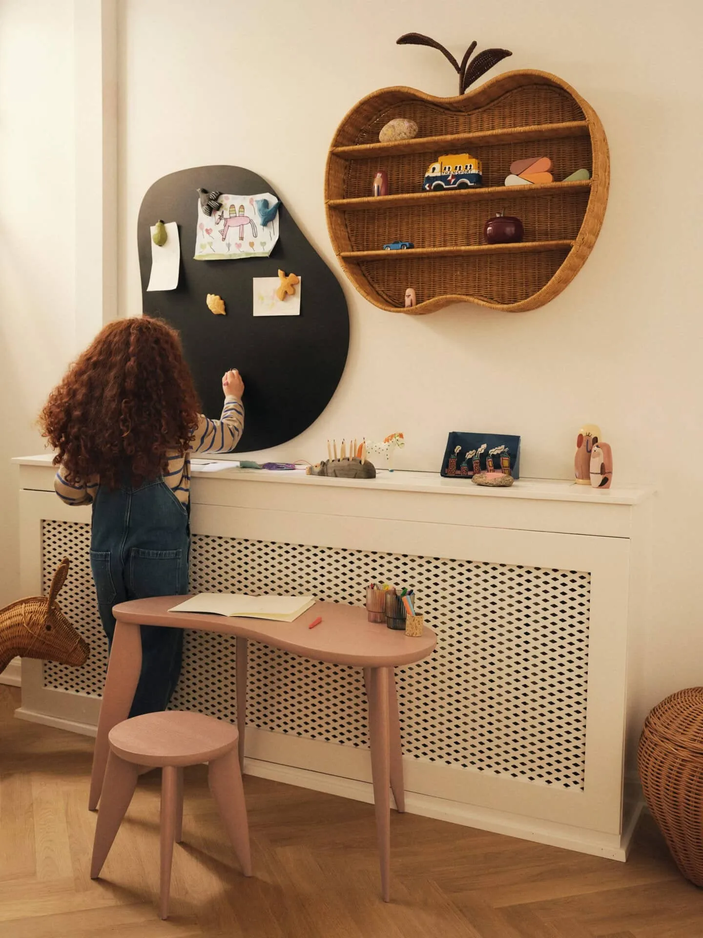 Feve kids skrivbord, Rose Ferm Living
