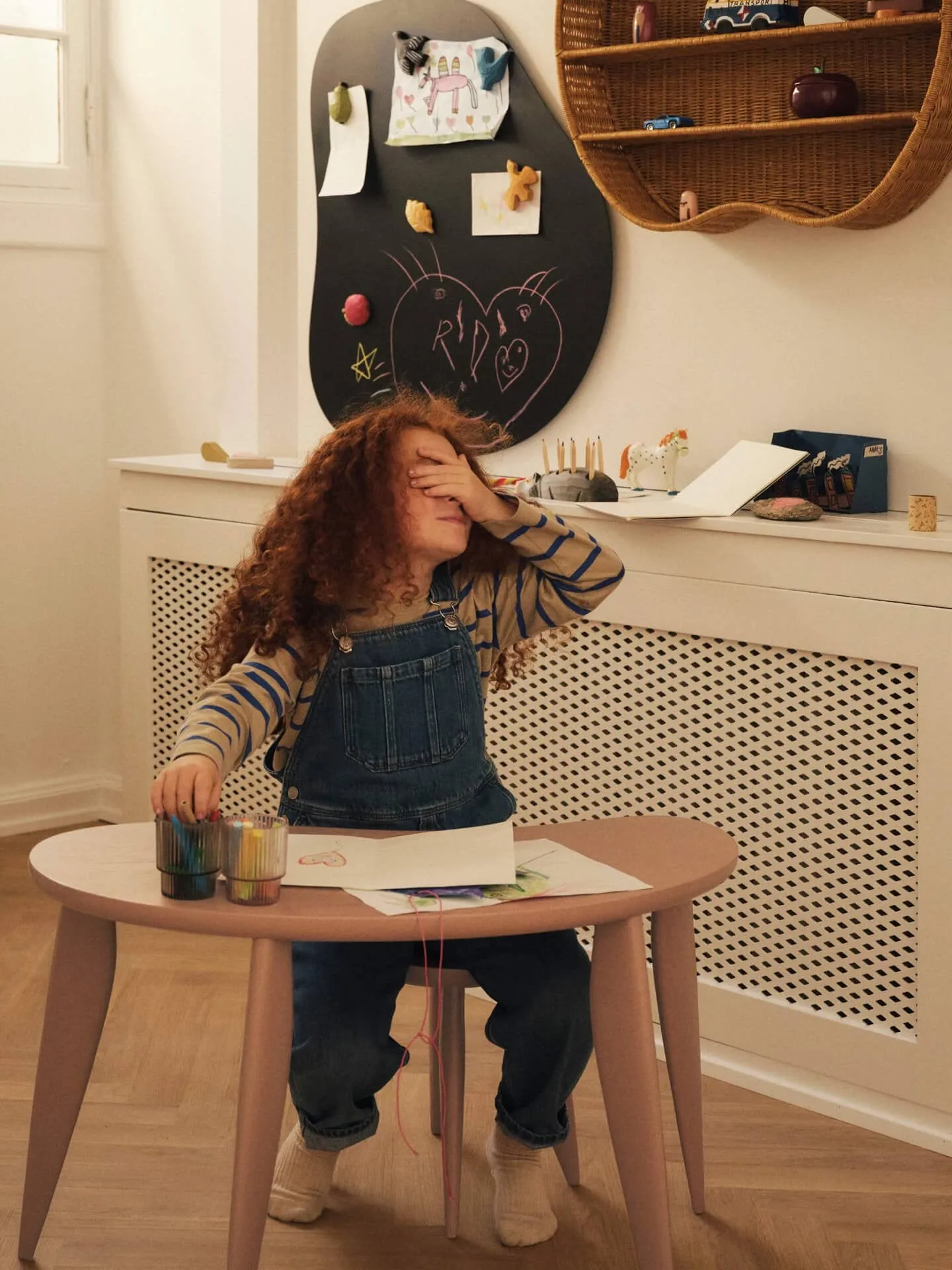 Feve kids skrivbord, Rose Ferm Living