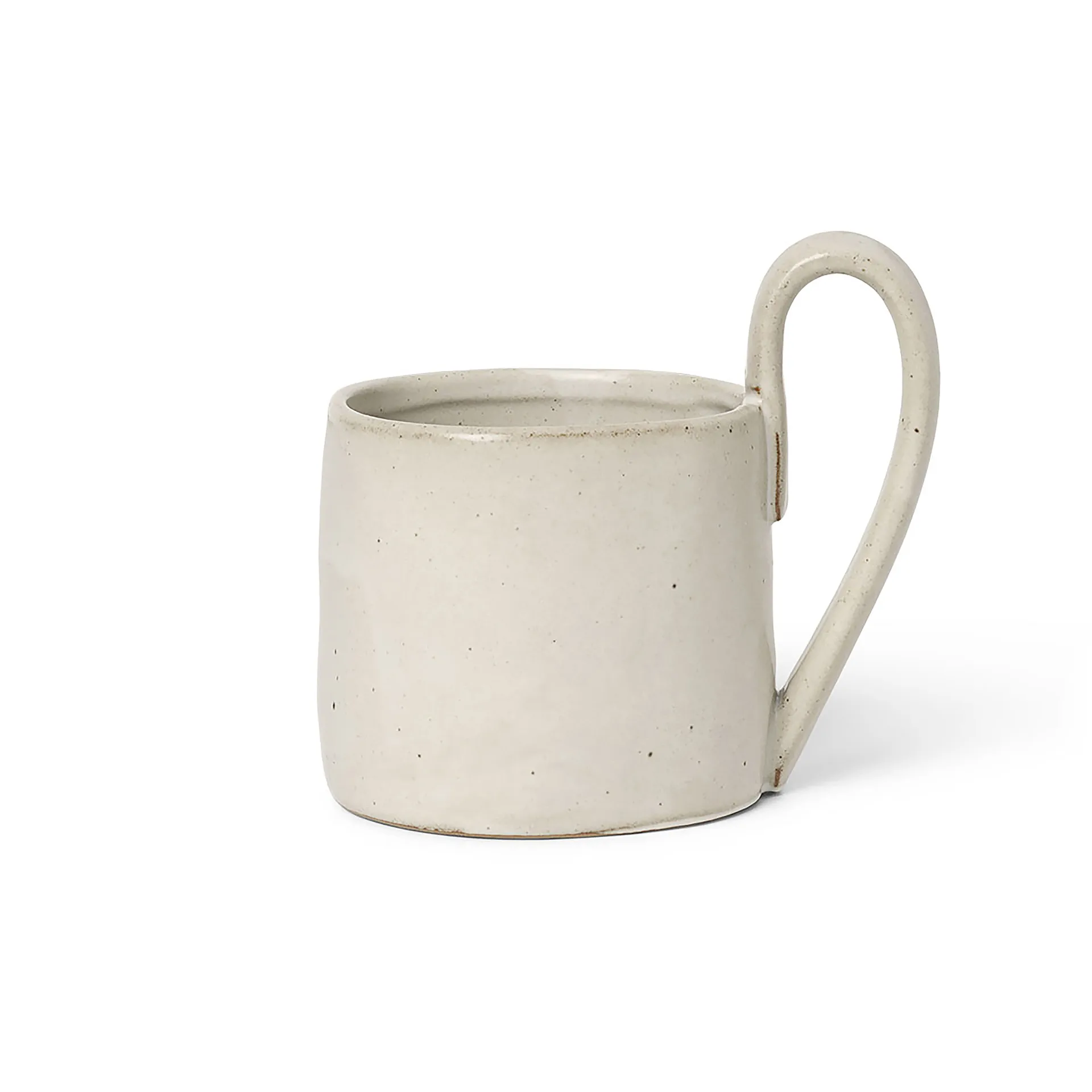 Flow mugg 36 cl, Off-white speckle Ferm Living