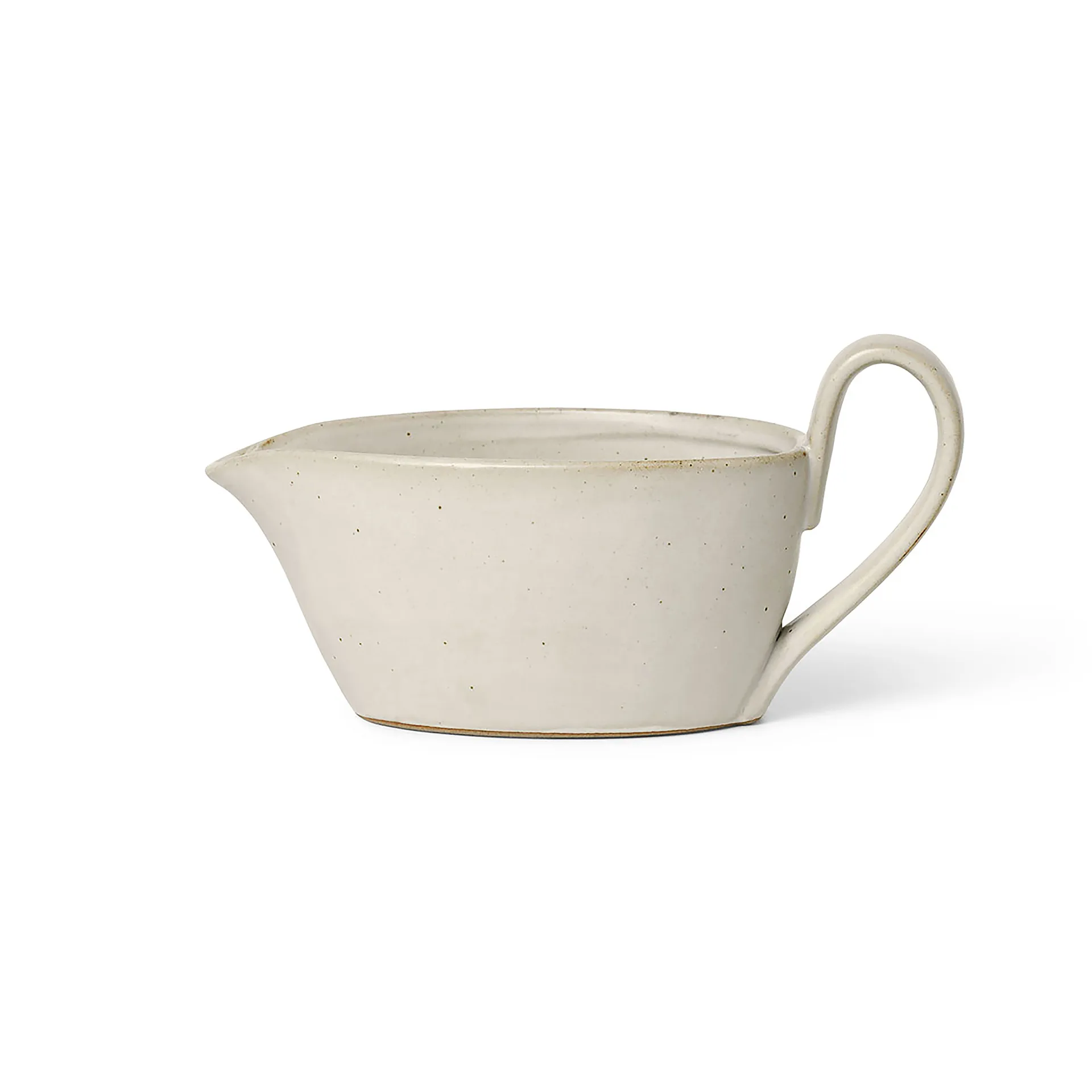 Flow såskanna 30 cl, Off-white speckle Ferm Living