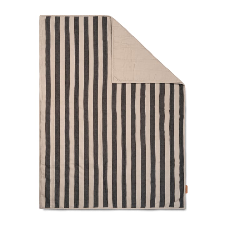 Grand filt 120x170 cm - Sand-black - Ferm LIVING