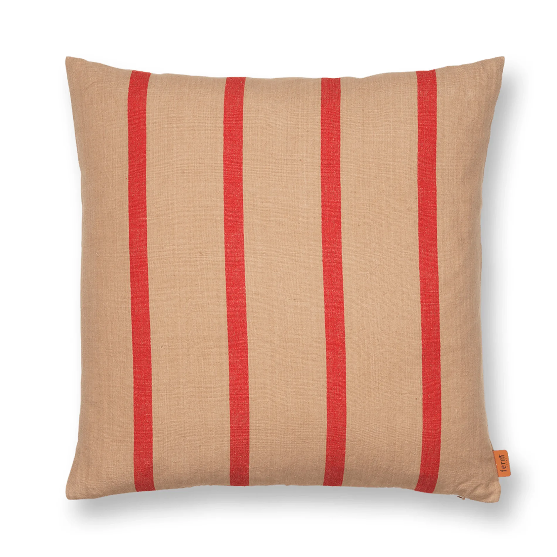 Grand kudde 50x50 cm, Camel-red Ferm Living