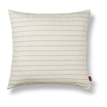 ferm LIVING Grand kudde 50×50 cm Off-white-chocolate