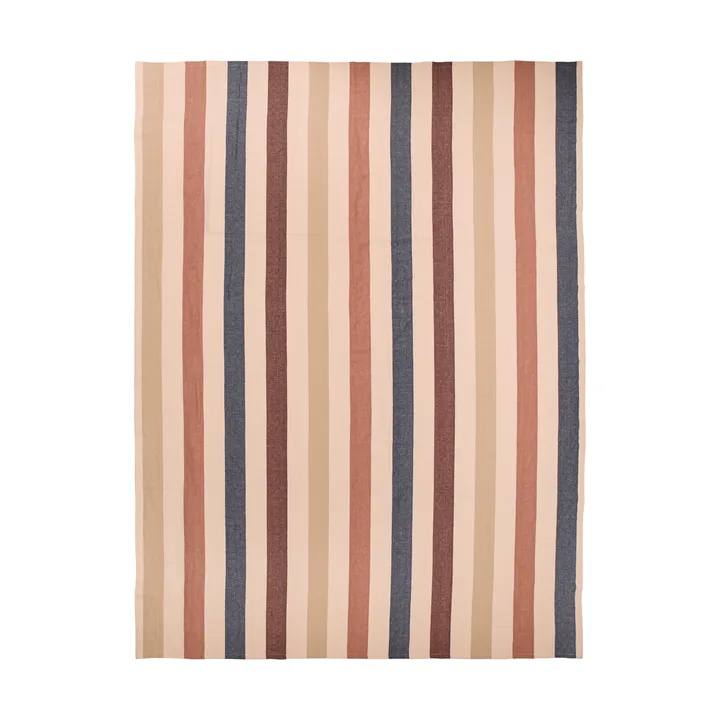 Hale bordsduk - Cashmere-mocha-indigo blue, 150x240 cm - Ferm Living