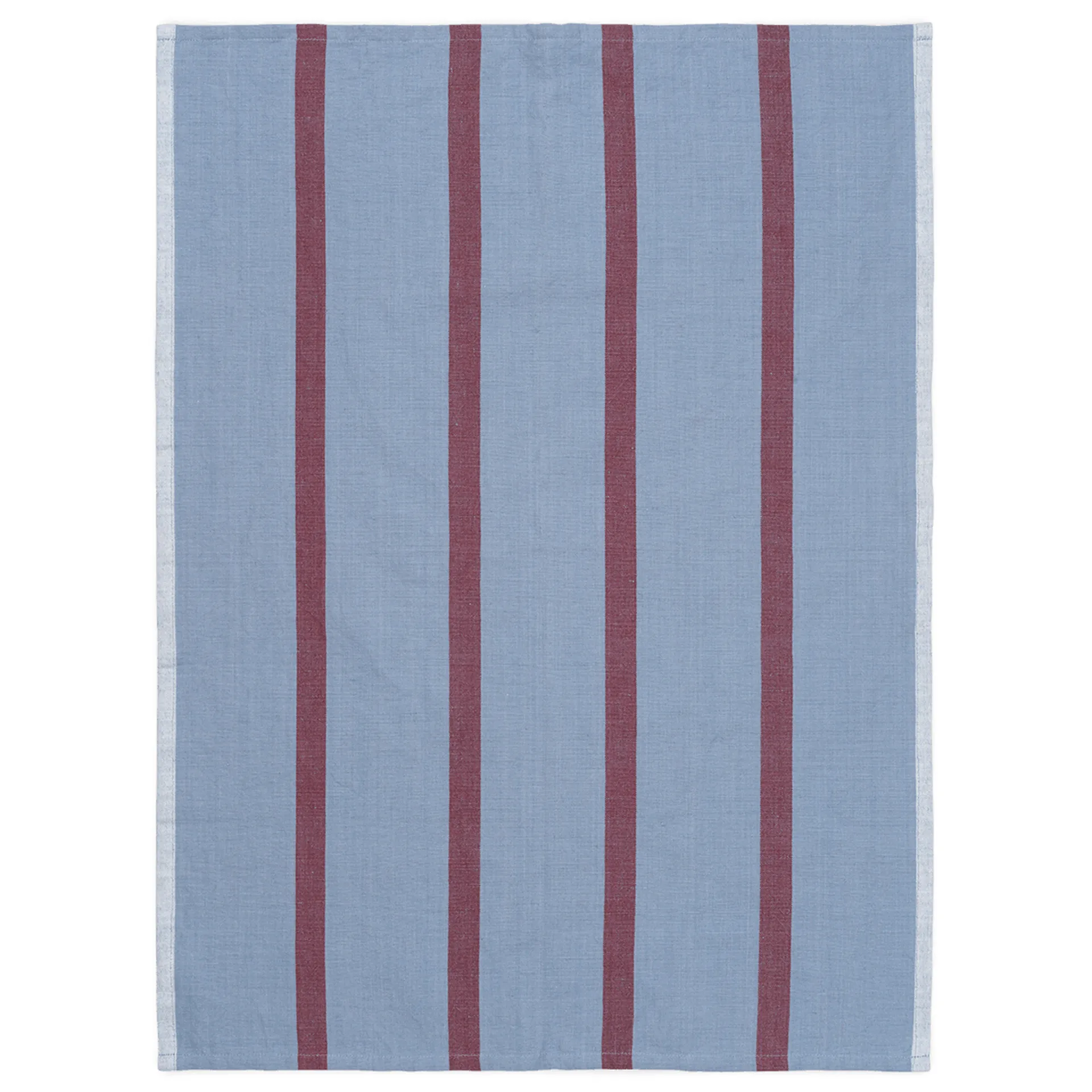 Hale kökshandduk 50x70 cm, Faded blue-burgundy Ferm Living