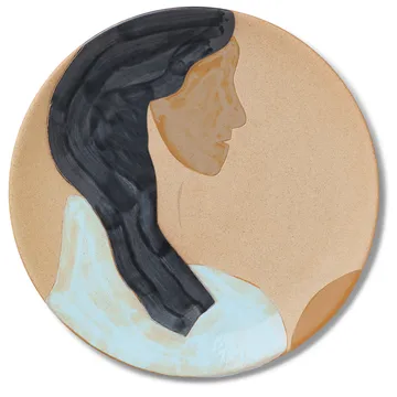 Hessa mat- och dekorationstallrik 37,5 cm - Multi - Ferm Living