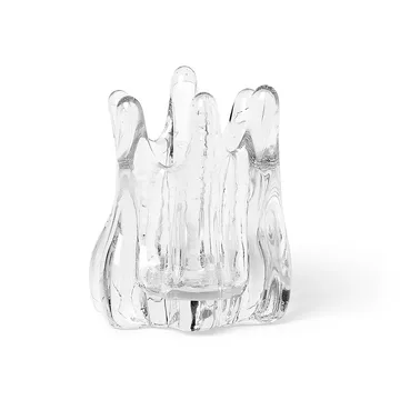 Holo värmeljusstake Ø10 cm - Clear - Ferm Living
