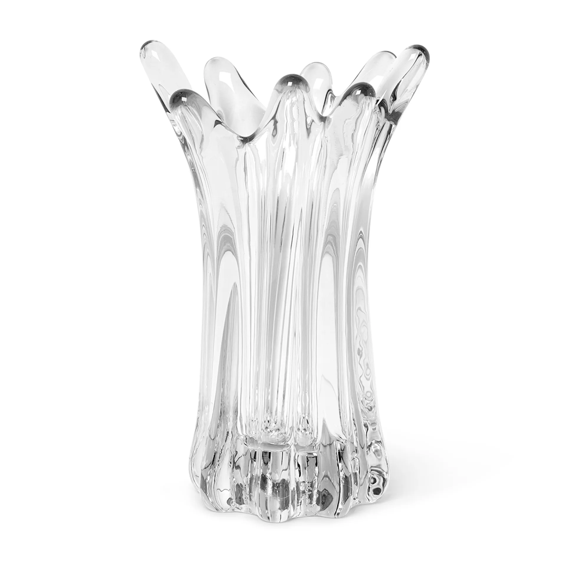 Holo vas Ø15 cm, Clear Ferm Living