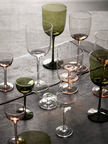 Host likörglas 4-pack - Moss Green - ferm LIVING