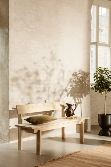 Hourglass kruka liten Ø30 cm - Svart-mörkgrå - Ferm Living