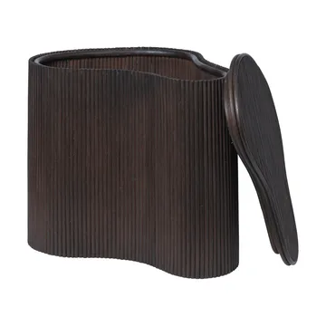 Isola sidobord med förvaring - Dark stained - Ferm Living