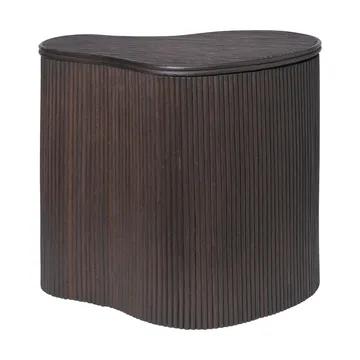 Isola sidobord med förvaring - Dark stained - Ferm Living