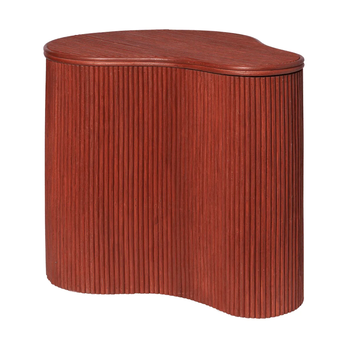 Isola sidobord med förvaring, Oxide red Ferm Living