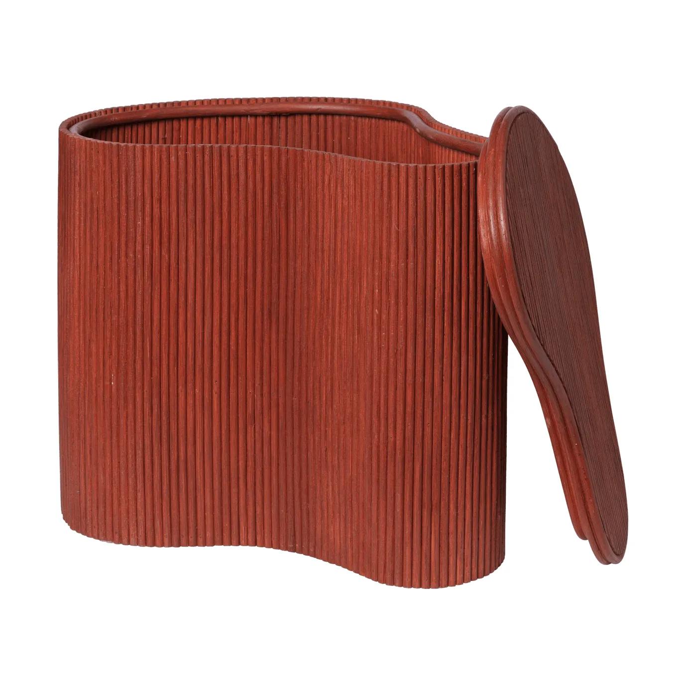 Isola sidobord med förvaring, Oxide red Ferm Living