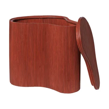 Isola sidobord med förvaring - Oxide red - Ferm Living