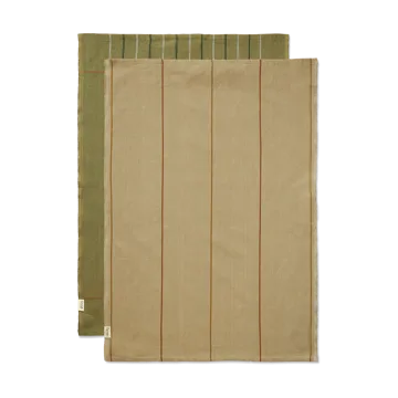 Ito kökshandduk 50x70 cm 2-pack - Seaweed-flax - Ferm Living