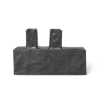 Läs mer om ferm LIVING Koa vas H17 Black